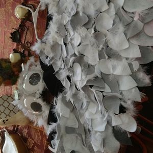 Handmade girls owl costume Halloween size 8/10